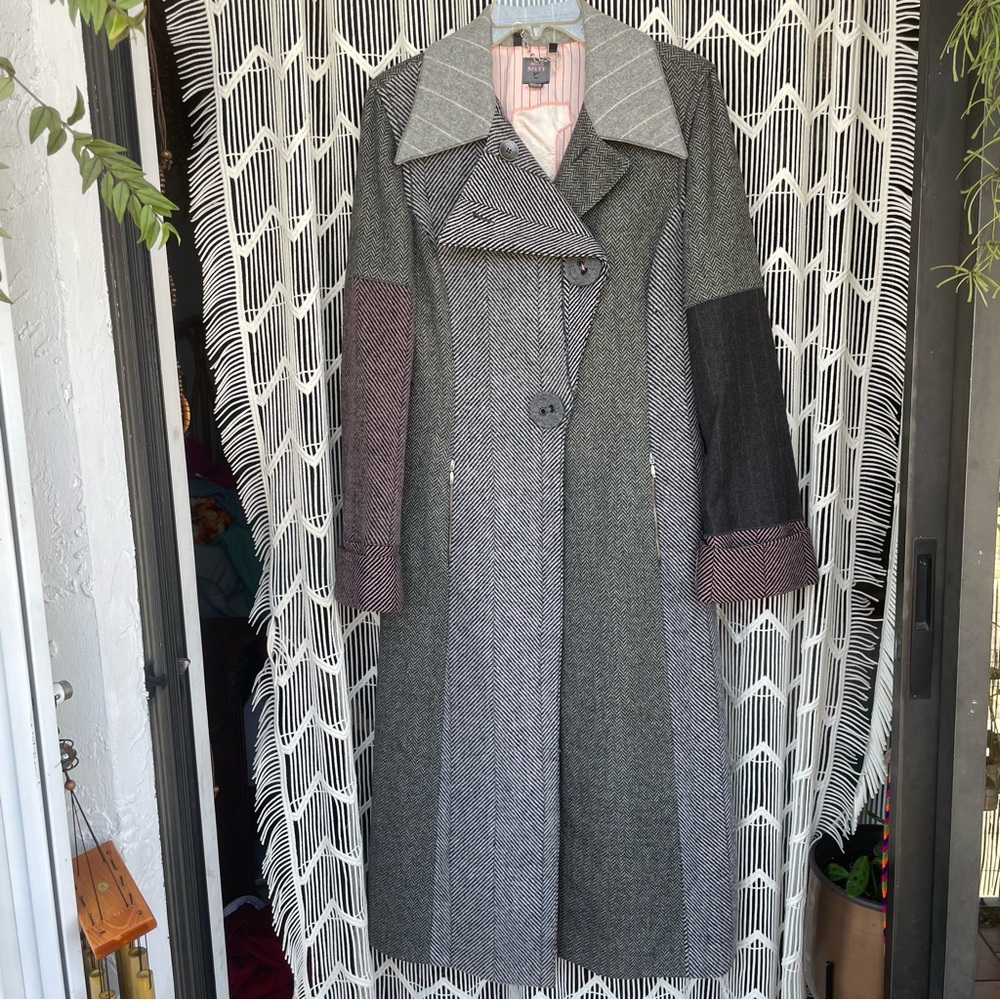 Miss Sixty wool trench coat